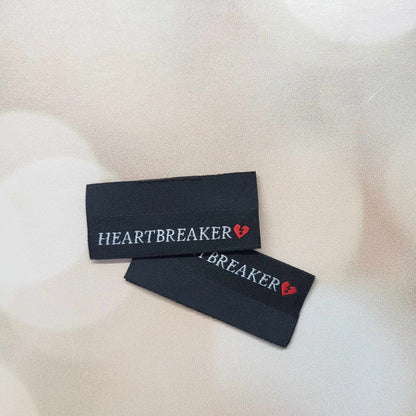 Heartbreaker Sew in Tags  (5 pack)