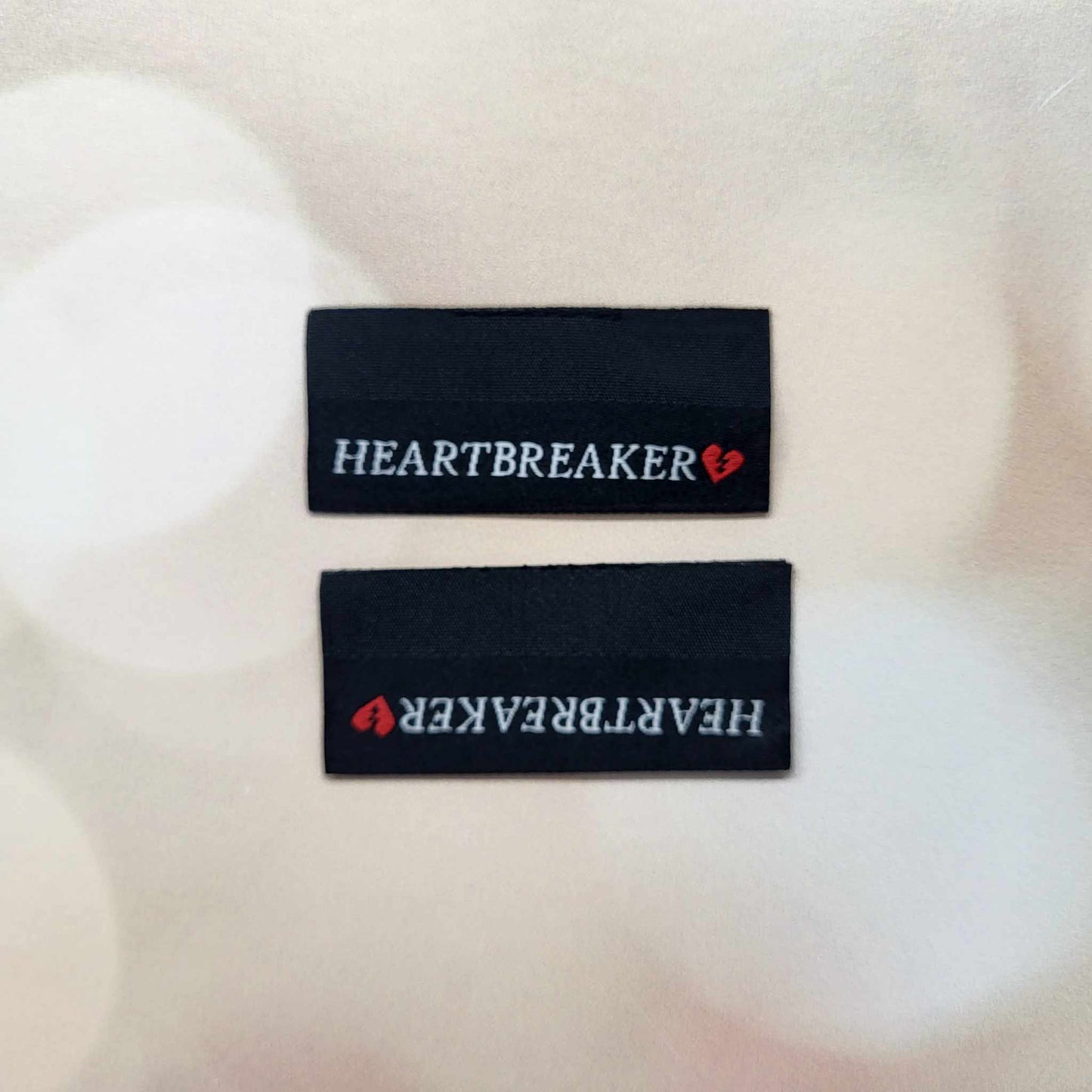 Heartbreaker Sew in Tags  (5 pack)