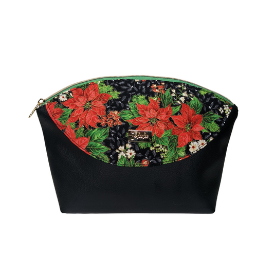 Poinsettia Large Poppie Pouch